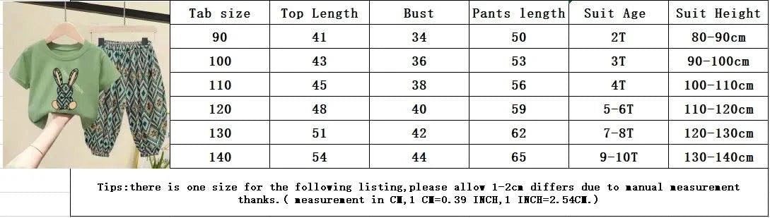 Summer Children Clothing Sets Boy Girl Mother Kids Clothes Suit Cotton Top T-shirt Short Sleeves Trousers 2pcs Baby Girl Clothes