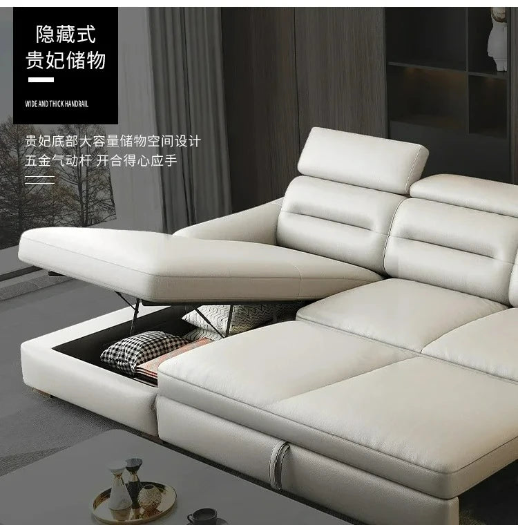 Customizable  Multifunctional Convertible Sofa Bed With Eletric Recliner, Folding Sofa Cama