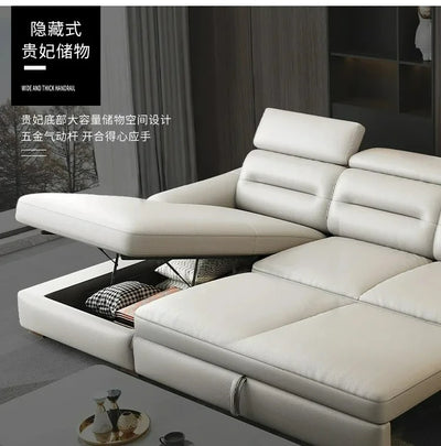 Customizable  Multifunctional Convertible Sofa Bed With Eletric Recliner, Folding Sofa Cama