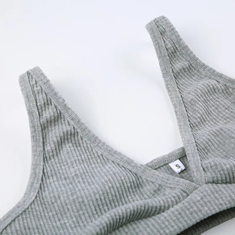 Solid Sport 3 Piece Set Crop Vest Hoodie Tracksuit Women Casual Sweatshirt Coat Mini Short Matching Set Sportswear 3 PCS Outfit
