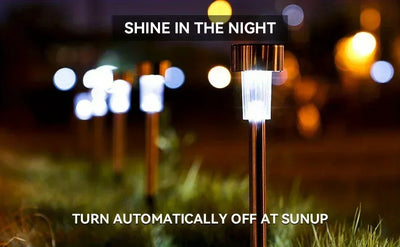 Outdoor Solar Lights Garden Lamp Solar Powered Waterproof Landscape Path LED Light for Yard Backyard Lawn Patio Decorative