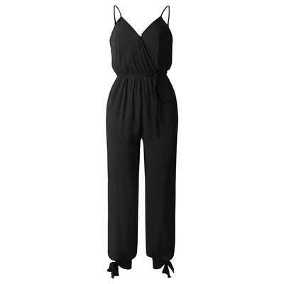 Female Jumpsuit For Women 2025 Summer Floral Print Womens Trousers Bohemian Rompers Jumpsuit Long Pants Overalls Female mujer