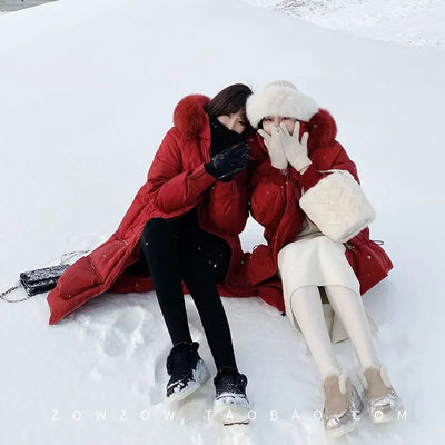 Fur Ankle Boots Women's Cow Suede Loafers High Quality 2025 Winter Flat Shoes Fur Integrated Warm Snow Boots