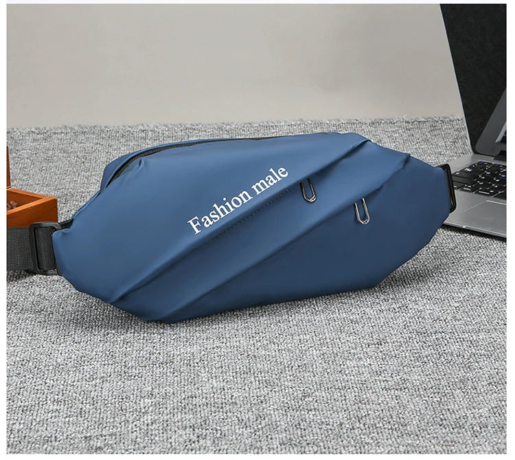 Men’s Fashion Crossbody Casual Bags Unisex Fashion Shoulder Bag Adjustable Strap Durable Daily Use Sling Bag