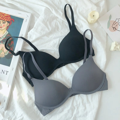 Backless Bras for Women Seamless Underwear Sexy Lingerie 3/4 Cup Bralette Top Wireless Brassiere Intimates Comfort T Shirt Bra