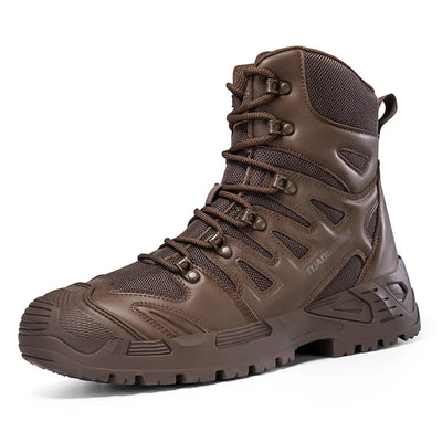 Men's Outdoor Hiking Tactical Boots Ankle Desert Boots Sports Climbing Shoes Military Work Waterproof Work Safety Hunting Shoes