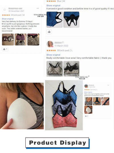 Women Sports Yoga Bra Breathable Quick Dry Top Shockproof Cross Back Push Up Fitness Active Bra Gym Running Bra Sportwear