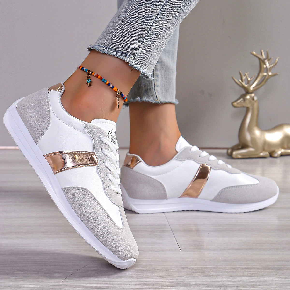 Women Sneakers Outdoor Designer Loafers Fashion Casual Shoes for Women Comfortable Lightweight Sneakers Women Zapatos De Mujer