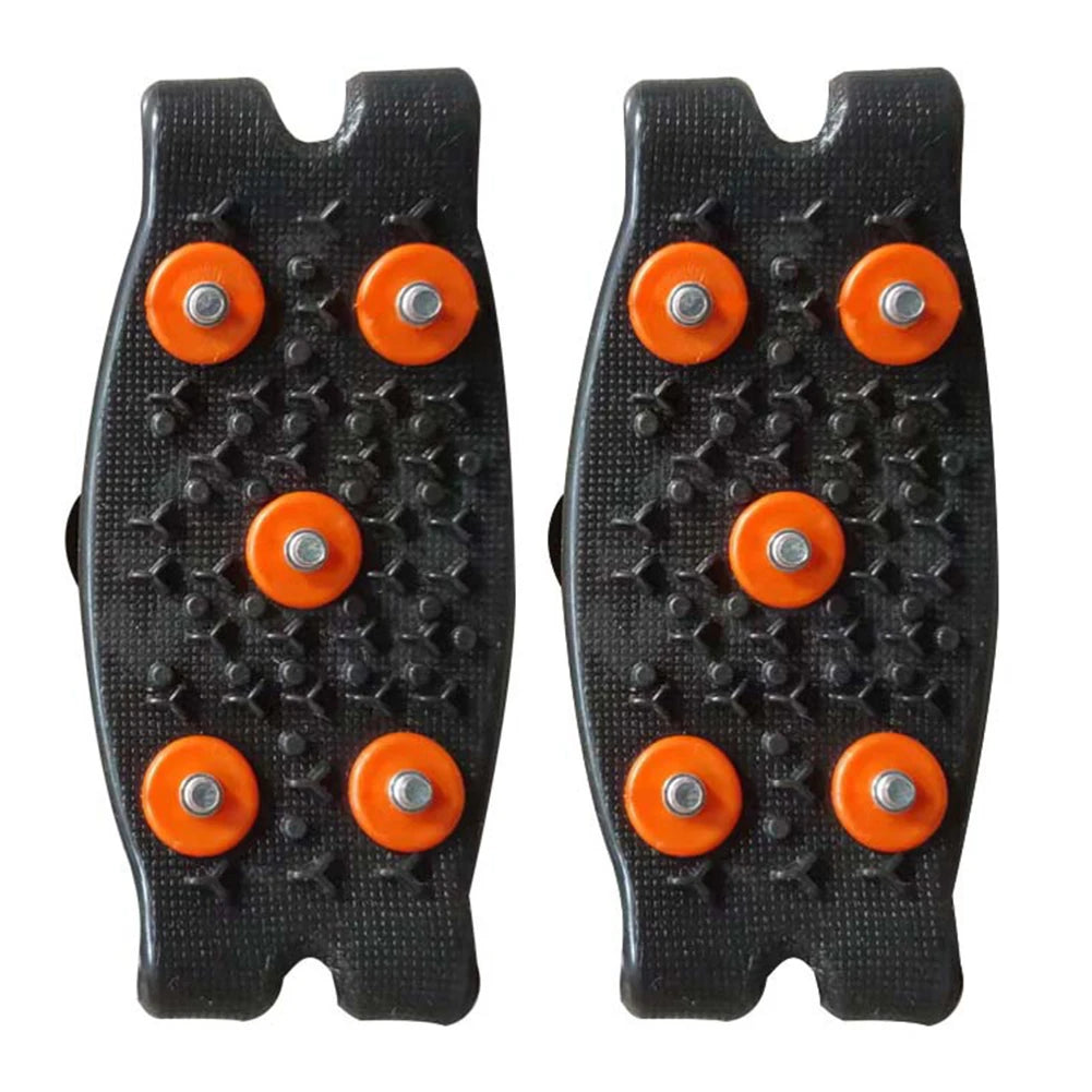 5-Stud Climbing Crampons Anti Slip Mountaineering Cleats Unisex Snow Claw Shoe Covers Walking Hiking Accessories