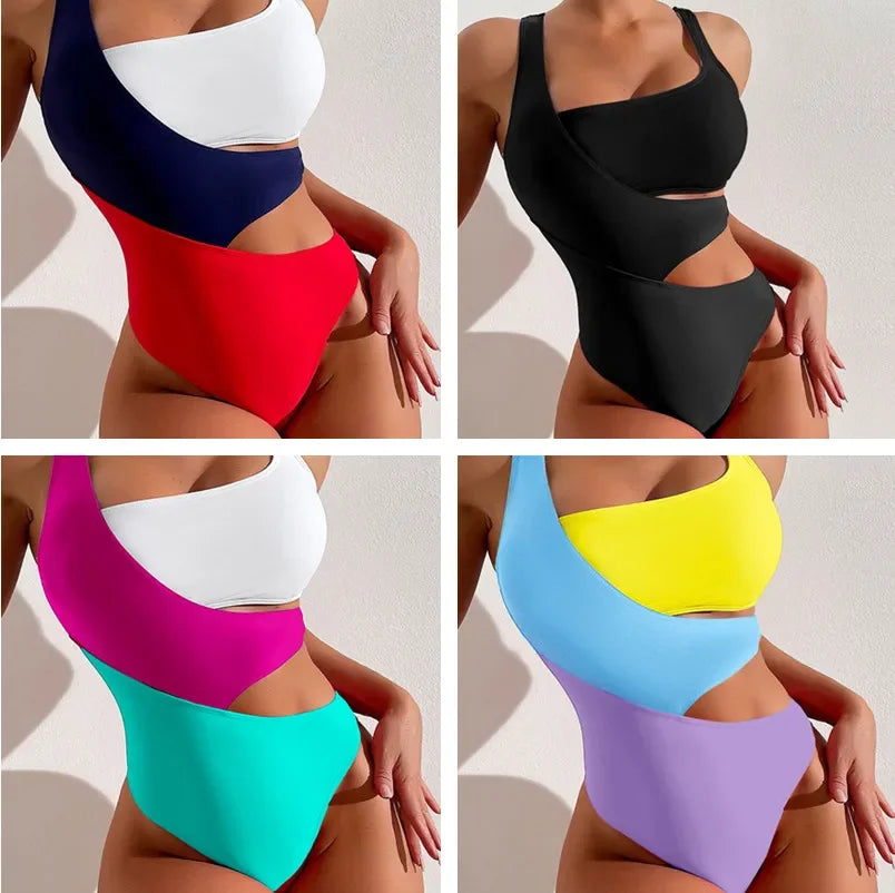 2025 Beach Swimwear Women Two Piece Swimsuit Mujer Trikini Bikini Maio Biquini Badpak Dames Monokini Stroj Kapielowy купальники
