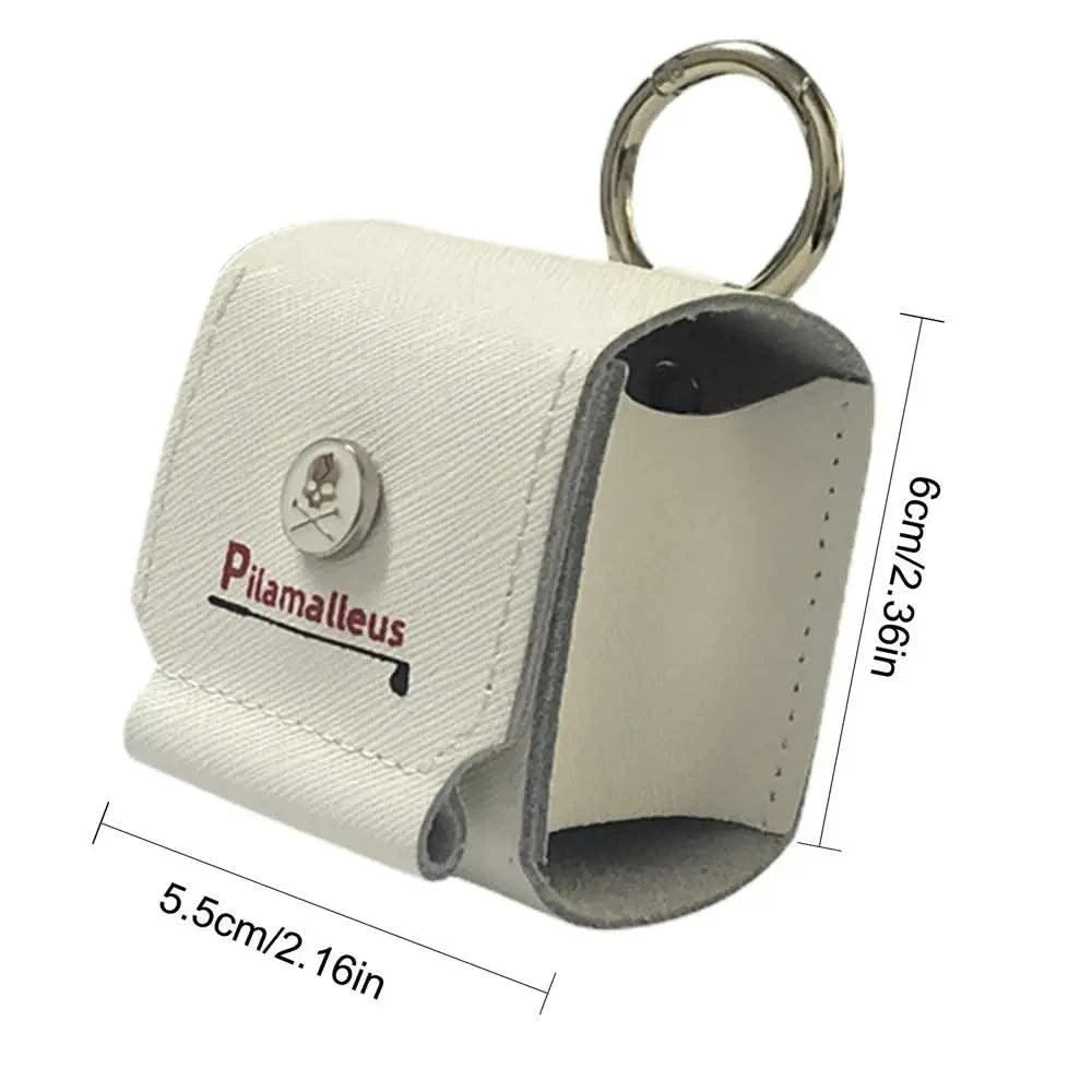 Golf Ball Waist Bag Pocket Portable Golf Tees Storage Pouch Golf Ball Case Waist Bag Golf Tees Organizer Bags Golf Accessories