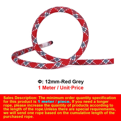 Φ:9mm-14mm,Static Ropes For Outdoor Climbing, High-Altitude Operation, Rapid Descent, Safety Rope, Various Specifications,P738