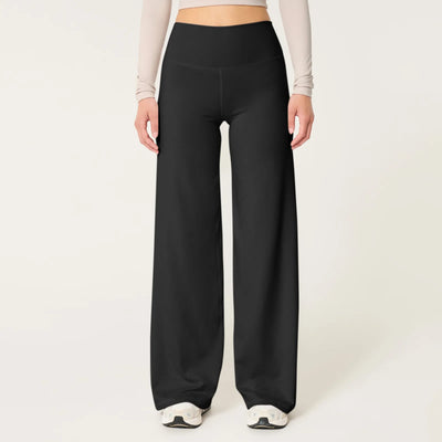 Wide Leg Pants For Women Yoga Pants High Waist Sweatpants With Pockets Stretch Pants Comfy Workout Sports Sweatpants Leggings