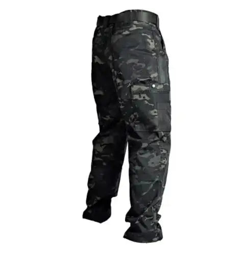 New Tactical Work Pants Men Outdoor Cargo Trousers Multi-pocket Waterproof Pant Autumn Spring Outdoor Workwear Hiking Trousers