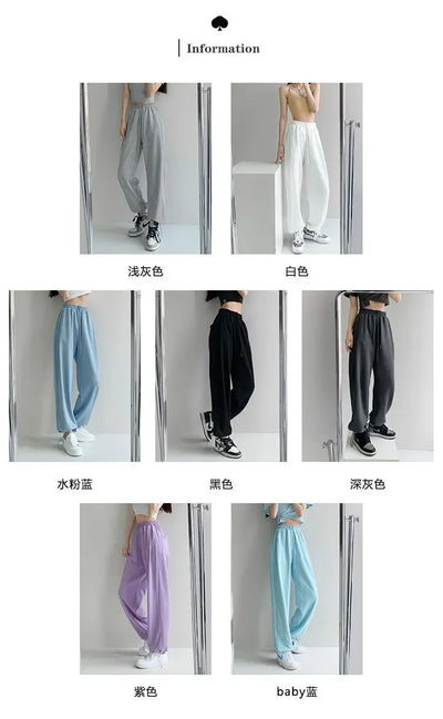 New Jogging Sweatpants Women Joggers Sports Pants Women  Fashion Korean Tracksuit Pants Pantalon Female