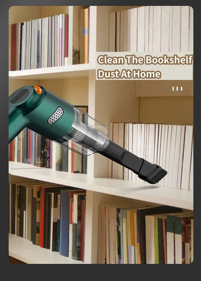 Portable Mini Car Vacuum Cleaner Rechargeable Handheld Automotive Vacuum Cleaner For Car Dust Catcher Cyclone Suction