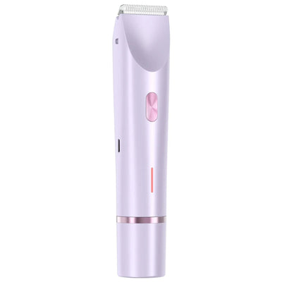 1pc epilator Bikini Trimmer For Women Double Head Electric Shaver Rechargeable 2-In-1 Body Facial Hair Removal For Underarm Legs