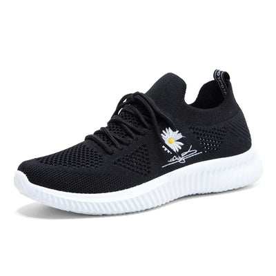 Women's Breathable Mesh Running Shoes - Lightweight Shock-Absorbing Gym Sneakers, Trendy Fashion Sports & Leisure Goddess Shoes
