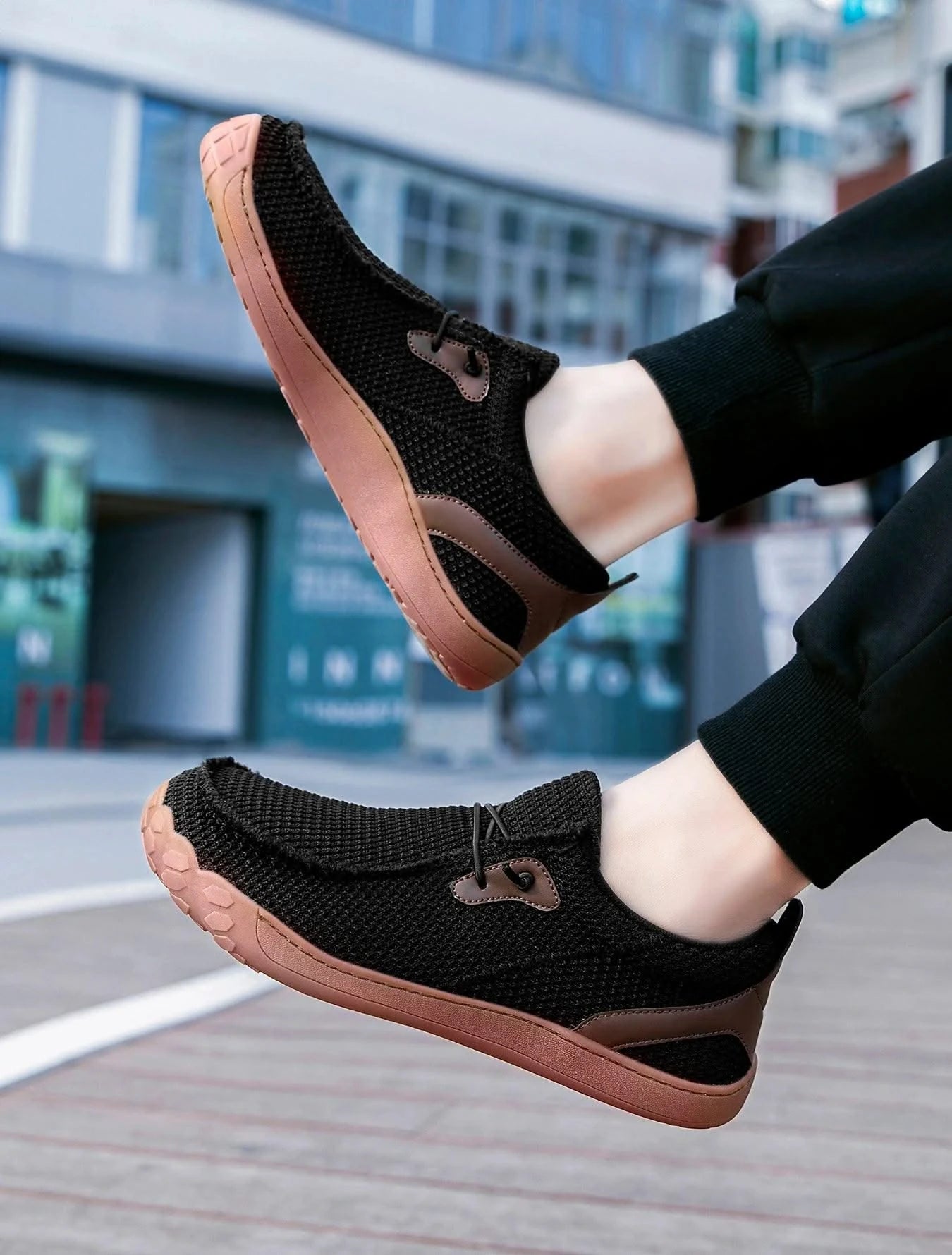 Men's Extra Wide Width Shoes Soft Sole Anti Slip Casual Sneakers Breathable Walking Shoes Comfortable Footwear for Flat Feet