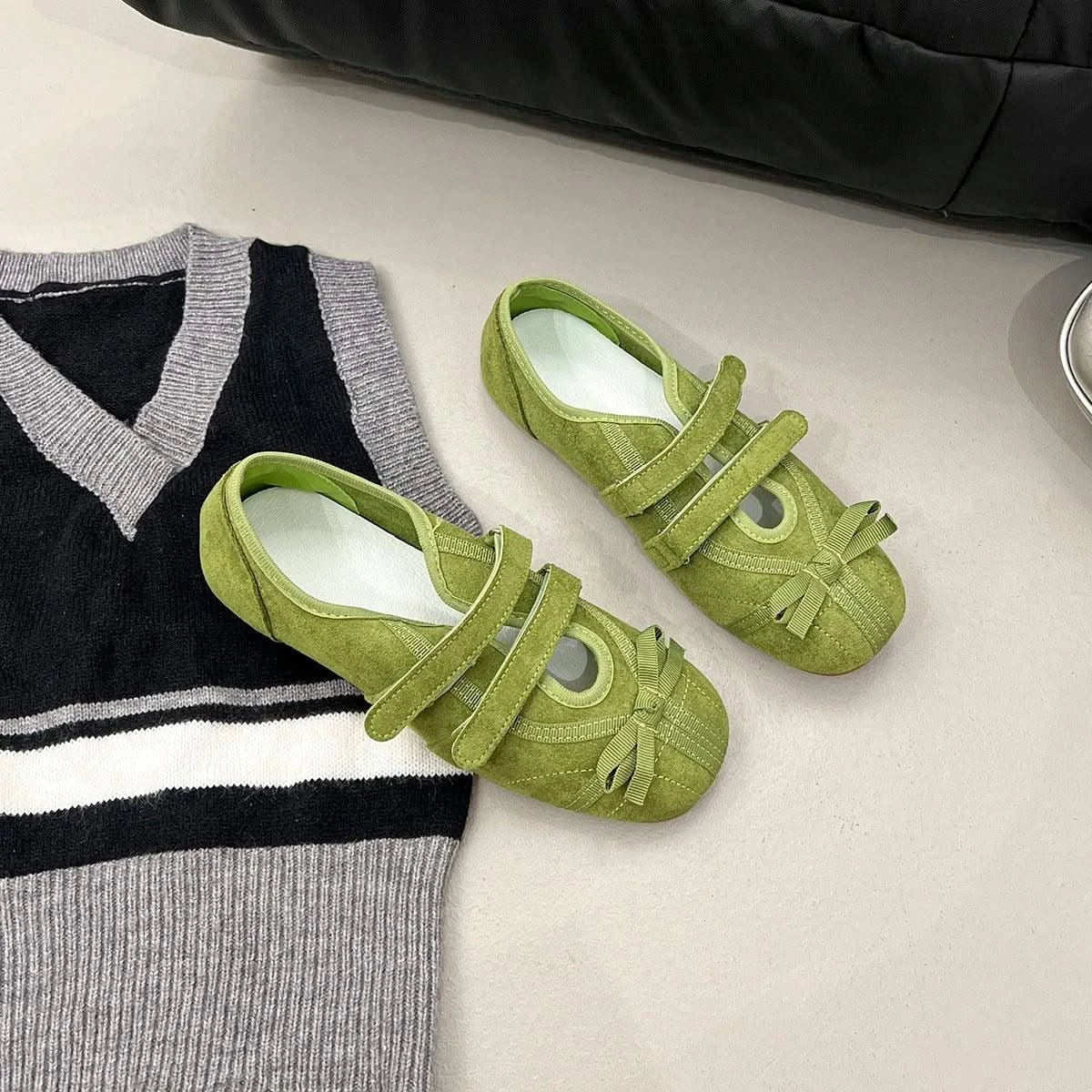 Designer Sneakers Flats Women Ballet Dance Walking shoes Sport Shoes Woman