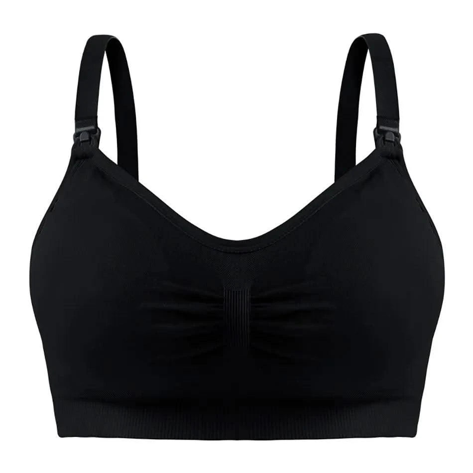 Maternity Bras Double Layer Seamless Bra Pregnancy Clothes Prevent Sagging Breastfeeding Women's Breathable lactancia Bra
