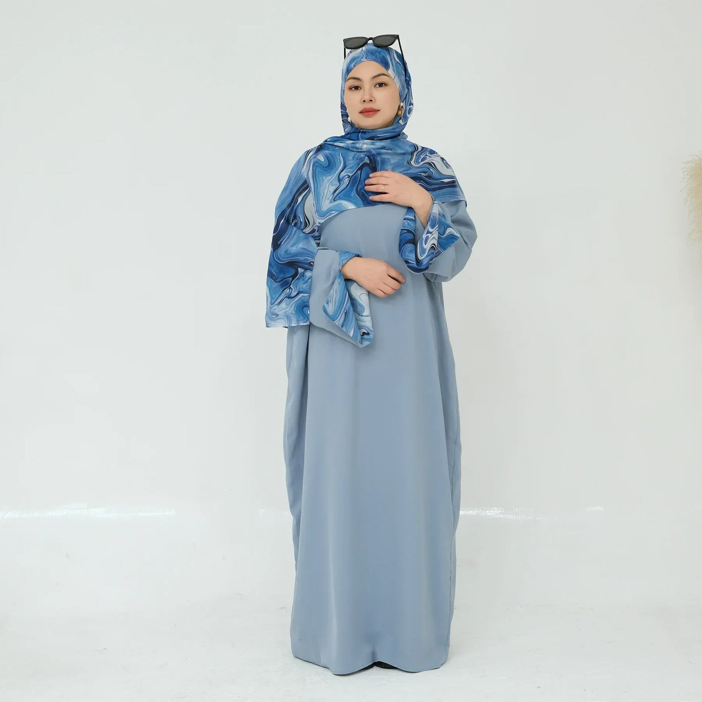 Muslim Maxi Dresses for Women Abaya Jalabiya Split Sleeve Eid Ramadan Morocco Dubai Kaftan Islam Vestidos Arab Long Robe 2025
