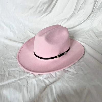 Men's Western Women's Cowboy Hat Army Green Men's Women's Cowboy Jazz Hat Wide Brim Felt Fedora Sombrero Hombre