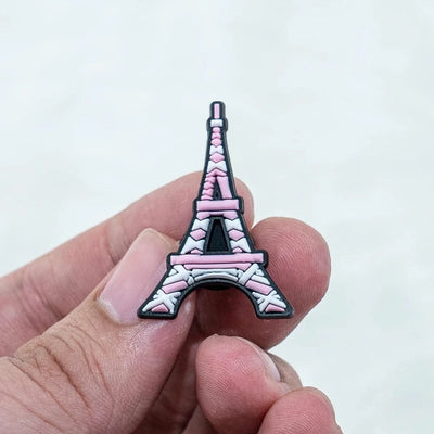 20//50/100pcs Random Pink Shoe Charms for Women Make Up Shoe Decorations Pins for Girls Gifts Sandal Accessories Flamingos