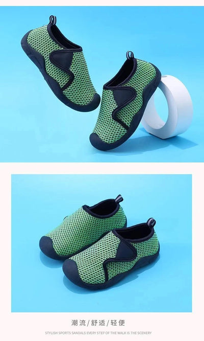 Children sports shoes for boys and girls, casual mesh shoes, breathable, non-slip and wear-resistant