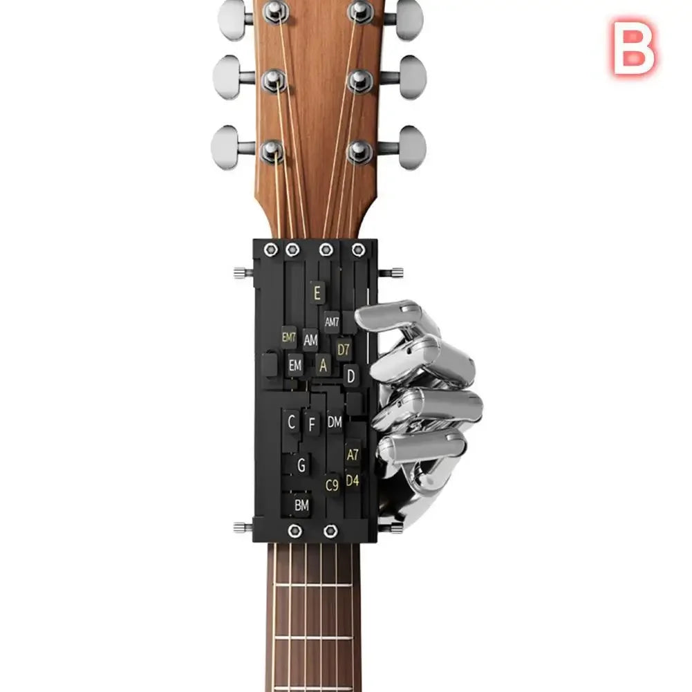 Guitar Auxiliary Artifact Folk Guitar Playing And Singing Chord Practice Automatic Transmission One Key Chord Player