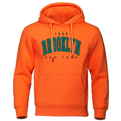 Printed men's hoodie creative round neck clothing fashionable oversized sportswear fashionable round neck hoodie for men