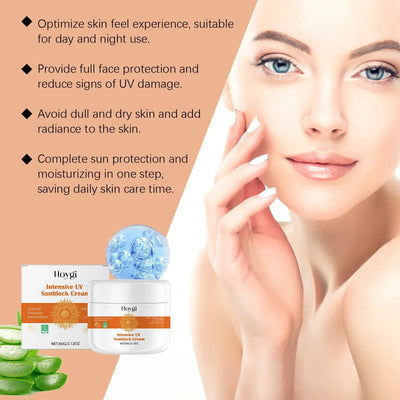 Sunscreen Cream Spf 50+ UV Protective Reduce Dryness Oil Control Anti Oxidant Nourishing High Sun Protection Sun Isolation Cream