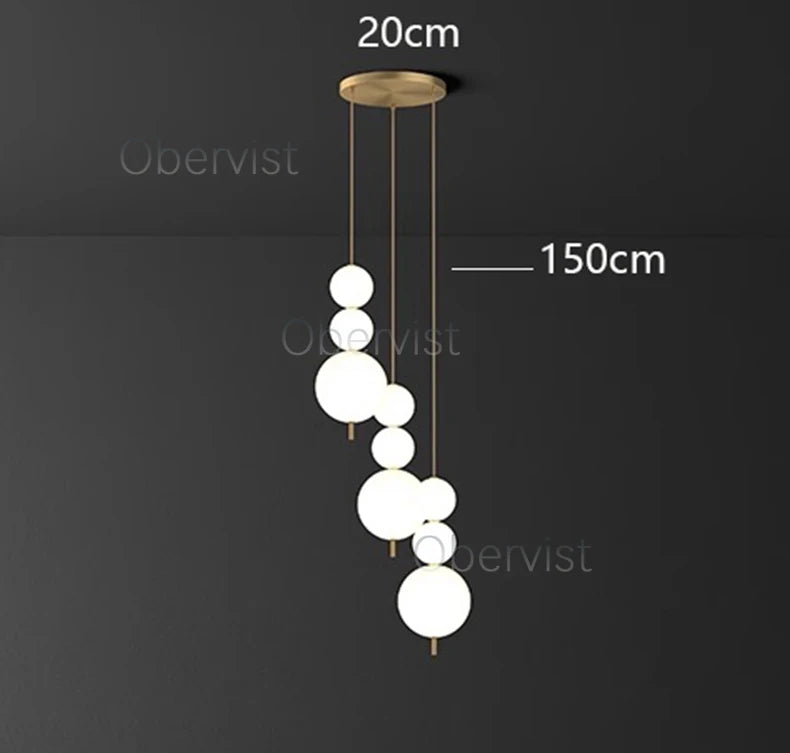 Nordic Home Decor Dining Room Pendant Lamp Lights Indoor Lighting Ceiling Lamp Hanging Light Chandelier Lamps For Living Room