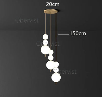 Nordic Home Decor Dining Room Pendant Lamp Lights Indoor Lighting Ceiling Lamp Hanging Light Chandelier Lamps For Living Room