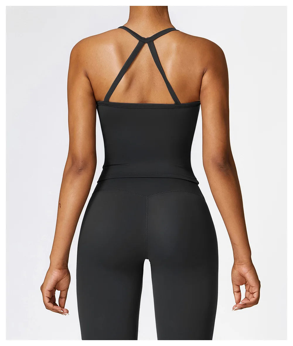 Women  Breathable Running Vest Gym Wear Sports Bra Top Underwear Sport Tops For Women Push Up Fitness Yoga Bra