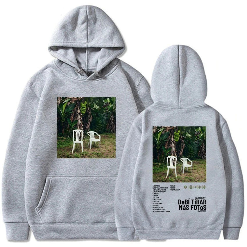 25 New Men's and Women's Sweatshirts Album Photo Printed Hoodies Autumn Hooded Sweatshirts Sportswear Multifunctional Casual Top
