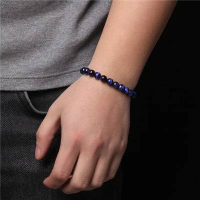 Garnets Stone Beads Bracelets Fashion Adjustable Braided Rope Bracelets Bangles Men Women Yoga Healing Balance Bracelets Jewelry