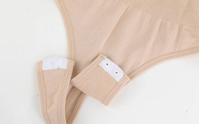 Women Full Body Shaper Long Sleeve Round Neck Shapewear Slimming Breathable Bodysuit Seamless Tummy Control Waist Trainer Corset