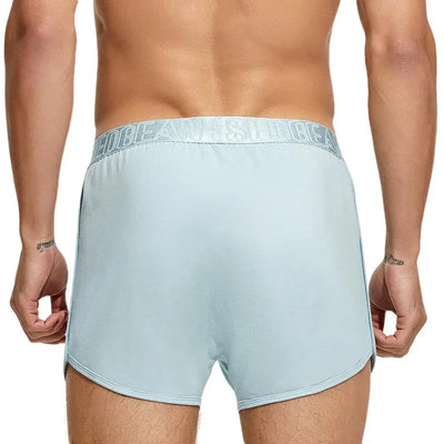 2024 Men's Cotton Jersey Boxer Short Loungewear Underwear Loose Fit Underpants Sleepwear Shorts Boxers for Men