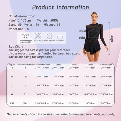 Women Modern Lyrical Dress Camisole Dance Costume Ballet Asymmetric High-Low Mesh Skirted Sleeveless Leotard Gymnastic Dancewear