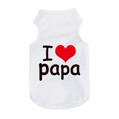 Dog Summer Vest Pet Comfort Breathable Vest Funky Fashionable Dog Apparel Summer Style Unleashed Airy Vests for Dogs and Cats