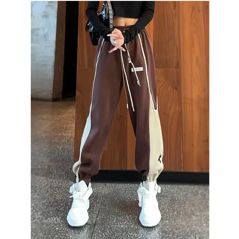 Harem Baggy with Pockets Clothes Female Pants Sweatpants Jogging Trousers for Women Joggers Loose Fitness Sports G Original 90s