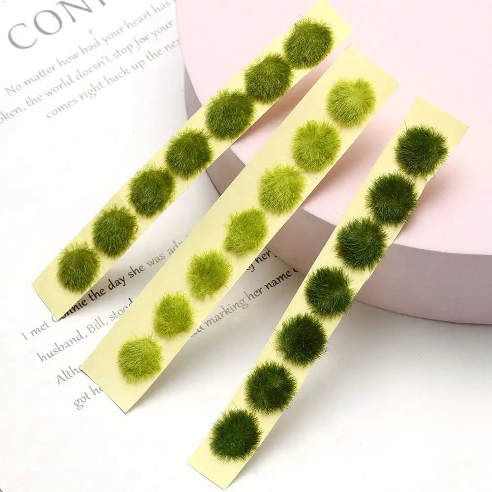 DIY Miniature Garden Decor Durable Static Scenery Model Layout Sand Table Flower Cluster Landscape Wargame Grass Tufts Building