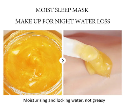 120g 24K Golden Face Cream Collagen Moisturizer Moisturizing Cream Sleeping Mask Firming Nourishing Hydrating Face Skin Care