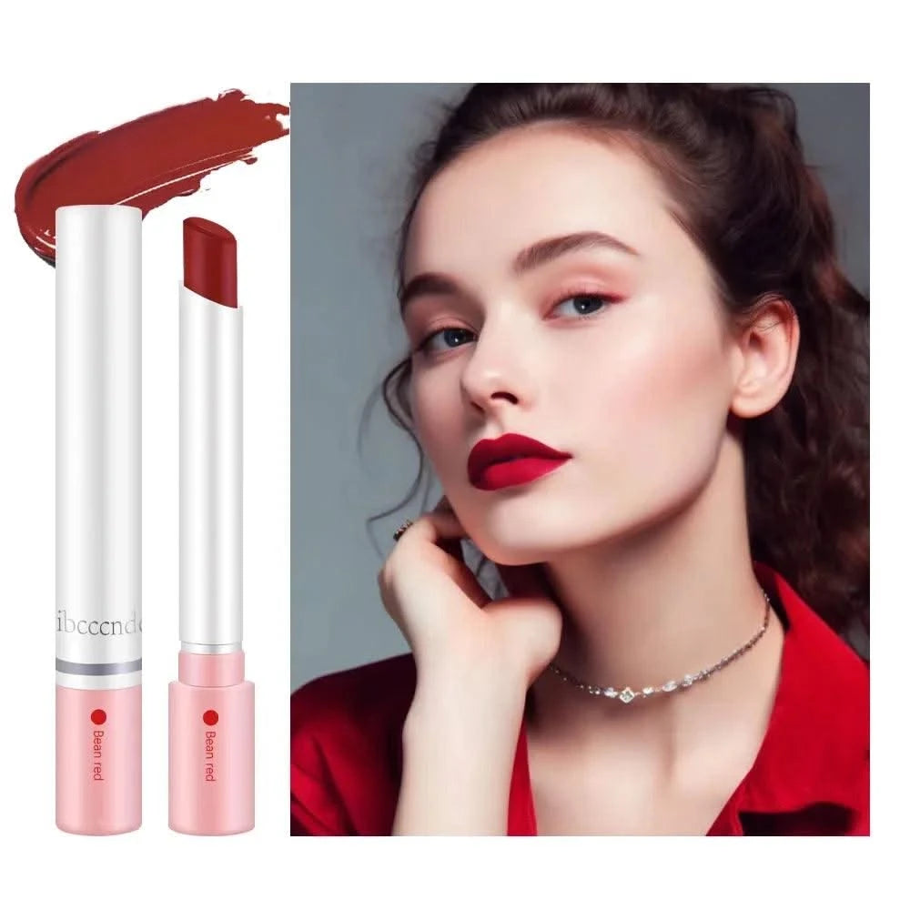 4 Colors Cigarette Lipstick Set Matte Lip Gloss Long Lasting Lip Glaze Waterproof Lip Stick Tube Nude Lip Tint Makeup Cosmetics