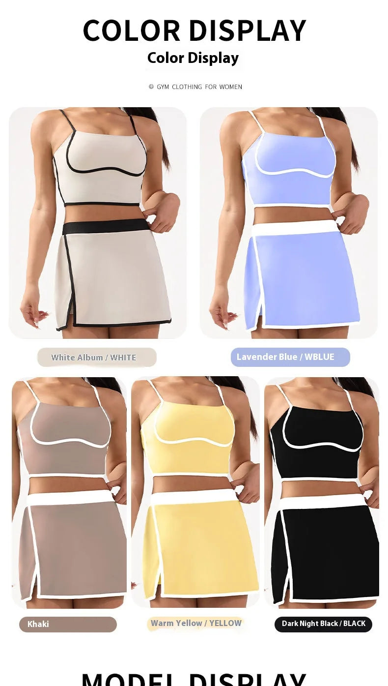European and American New Nude Breathable Back Sports Bra for Women Shock Resistant Gathering Shaping Fitness Fashion Yoga Bra