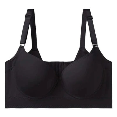 Dimmkof Full Back Coverage Push up Bras Women's Hide Back Fat Deep Cup Shapewear Fat Smoothing Uplift Underwire Bra For Big Bust