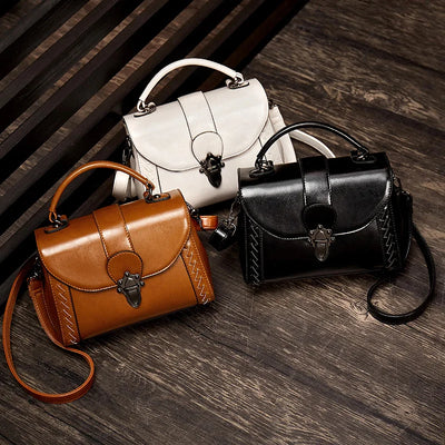 Women's Handbag Genuine Leather Hand Purses Luxury Fashion Female Shoulder The Tote Bag Designer With Top Handle Crossbody Bags