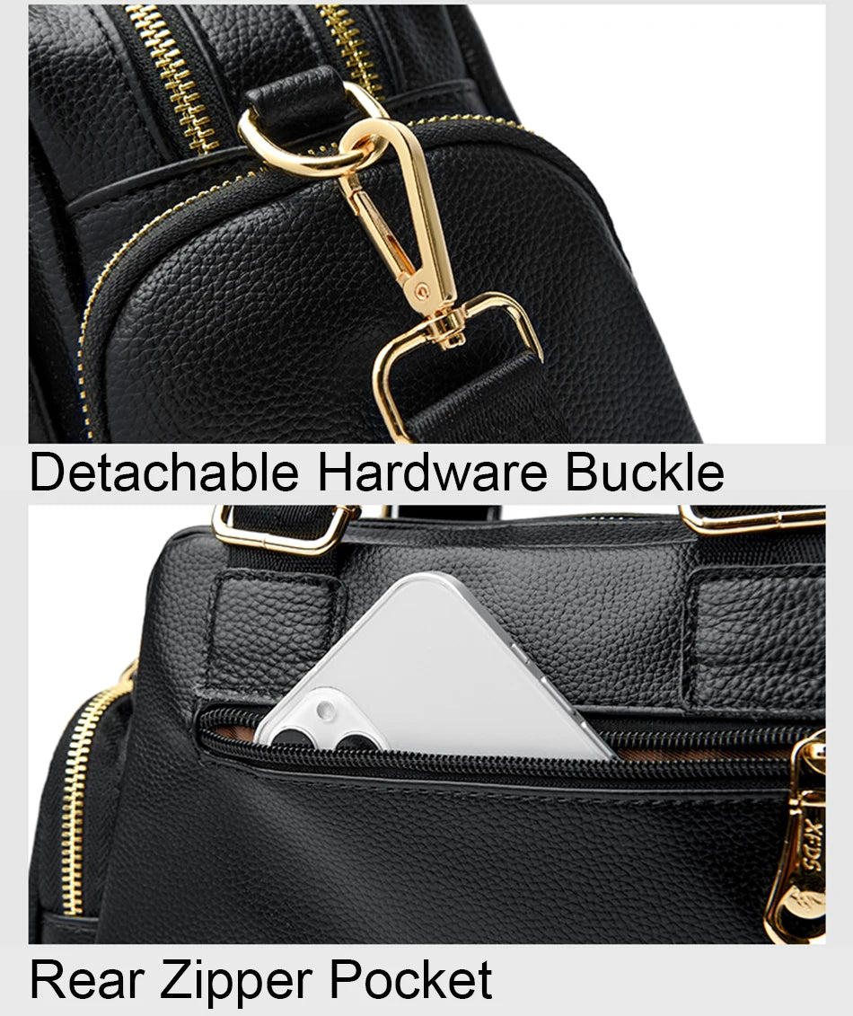 New Summer Fashion Women Designer Bag Leather Handbags PU Shoulder Bag Crossbody Shopping Bags For Women Luxury Lady Purse Sac