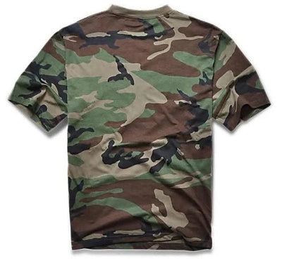 New Outdoor Camouflage T-shirt Men Breathable Tactical Combat T Shirt Dry Camo Camp Tees Hunting Clothes Shirt